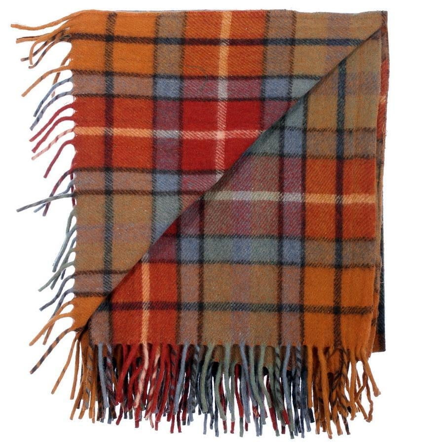 Scottish Tartan Antique Buchannan throw blanket rug