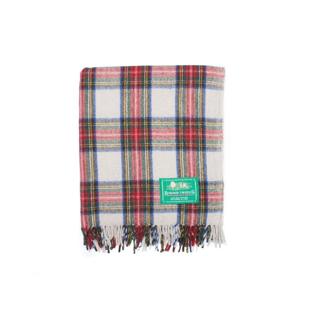 Wool Tartan Rug - Stewart Dress